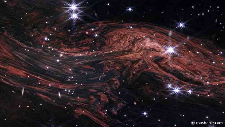 Webb sees shockwave continuing hundreds of years after supernova blast