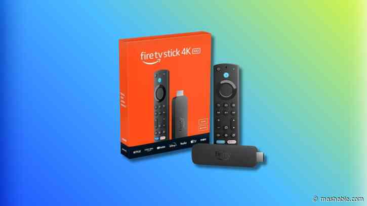 The Amazon Fire Stick 4K Max is discounted for the first time this year