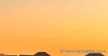 Residents stunned by 'meteor shower' over Ellesmere Port