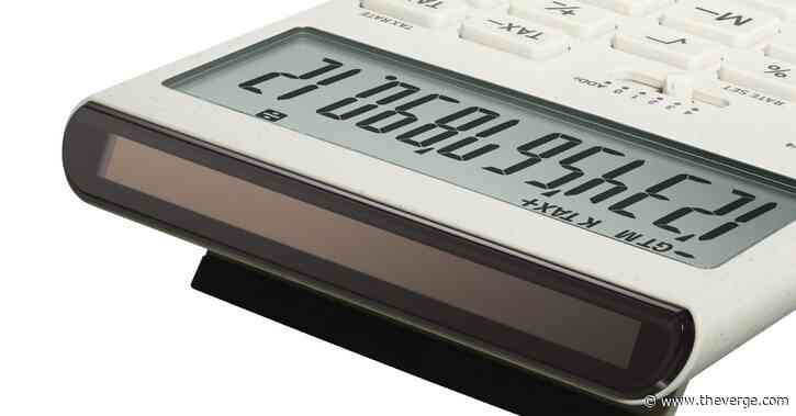 Casio’s new Comfy calculator shifts its solar panel up for aesthetics
