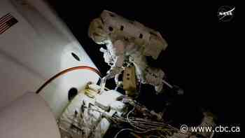 Stranded NASA astronaut gets change of pace with spacewalk, after 7 months in orbit