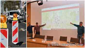 Jede Menge Staugefahr: Diese Baustellen kommen in Rosenheim – Wichtige Straße für Monate dicht