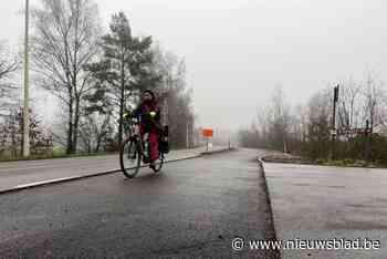 Veiliger fietsen tussen Zandhoven en Oelegem met breder tweerichtingsfietspad, alleen nog opletten bij vriesweer