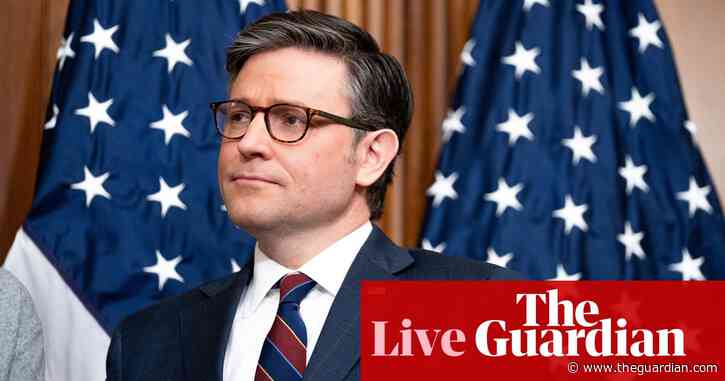 Democrats concerned after Mike Johnson fires top Republican from House committee reportedly at Trump’s request – live