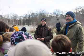 Dieter Coppens geeft leerlingen BAB exclusieve rondleiding in Zoerselbos