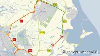 Hefbrug Broek in Waterland dit weekend in onderhoud, N247 afgesloten