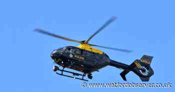 Police helicopter to patrol Watford for next four weeks - here's why