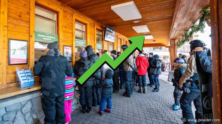 Lift Ticket Sales Up 4.5% at Vail Resorts Compared to Last Winter