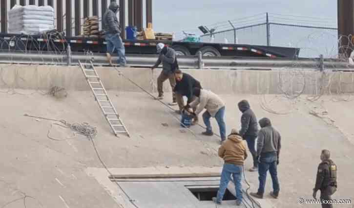 Border Report Live: US begins filling in cross-border tunnel