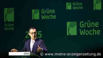 Özdemir eröffnet Grüne Woche - Seuche überschattet Messe
