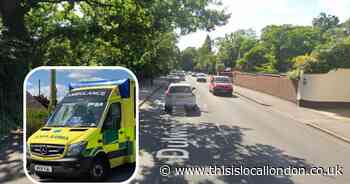 Man in hospital after crash between car and motorbike in Dulwich Common
