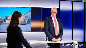 Merz im RTL-Kandidatencheck: Störfeuer aus Bayern? "Bei mir macht Markus Söder das nicht"