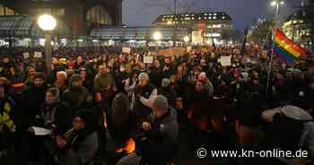Hamburg: Tausende demonstrieren gegen Besuch von AfD-Chefin Alice Weidel