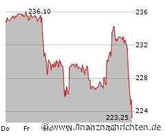 AKTIE IM FOKUS: Apple weiter auf Talfahrt