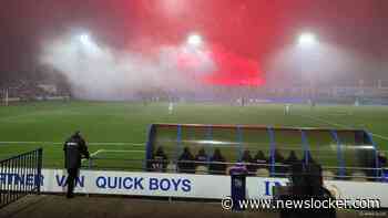 Man raakt zwaargewond door vuurwerk bij bekerwedstrijd van Quick Boys