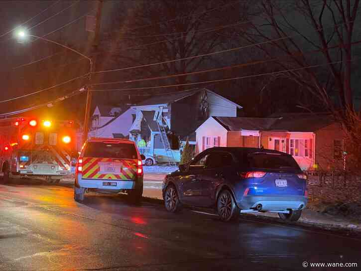 House heavily damaged by fire; Multiple districts respond