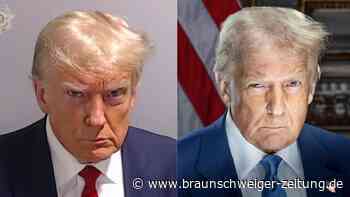 Trumps offizielles Porträt erinnert an sein Polizeifoto