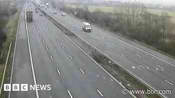 Congestion eases after M4 car fire halted traffic