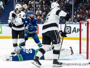 Kings 5, Canucks 1: Another dismal home-ice effort