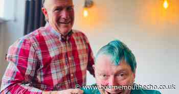'Bright teal hair' to 'bald head' - IT technician's big shave for fundraising