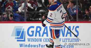 Bouchard scores late goal to lift the surging Oilers to 4-3 win over Avalanche