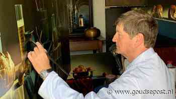 Ondanks zijn ziekte blijft Cornelis de Koning schilderen en exposeren: ‘Ik geniet van elk doek’