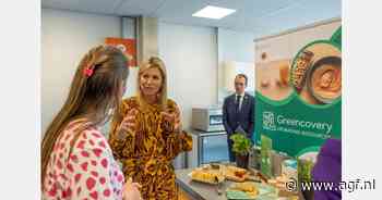Koningin Máxima bezoekt SVO vakopleiding food