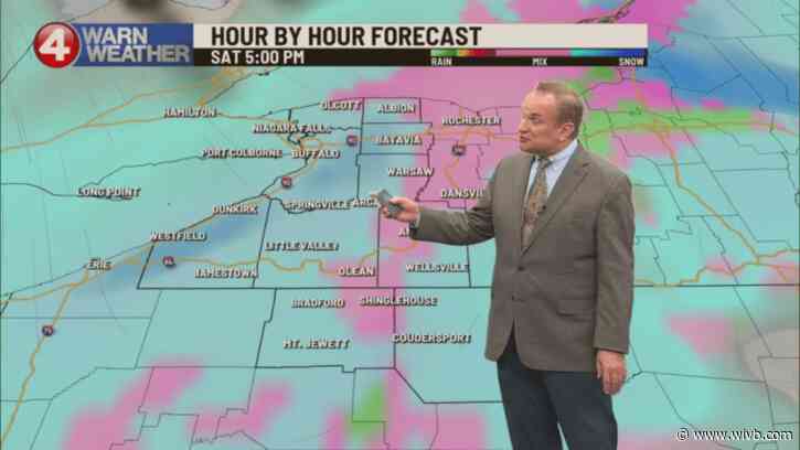 Melting today, temps plunge by early week