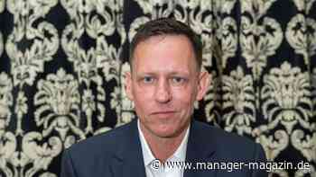 Donald Trump: Wie Peter Thiel seine Verbündeten beim US-Präsidenten installiert