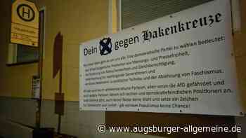 "Dein Kreuz gegen Hakenkreuze": Was über die nächtliche Banneraktion bekannt ist