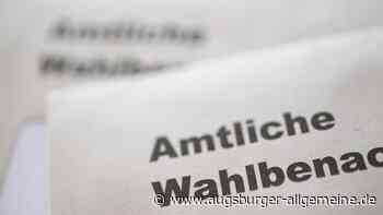 Wahlbenachrichtigungen werden in Augsburg ab Montag verschickt