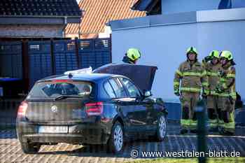 Auto fährt durch Vorgarten und kracht gegen Garage