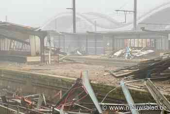 Afbraak van 66 jaar oude perrons in Mechels station loopt als een trein: “Infrabel zal materialen opnieuw gebruiken”