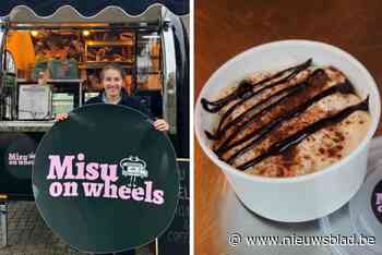 Tiramisubrownie of Misu Latte? Voor bijzondere variaties op Italiaanse specialiteit moet je bij foodtruck van Margot (20) zijn