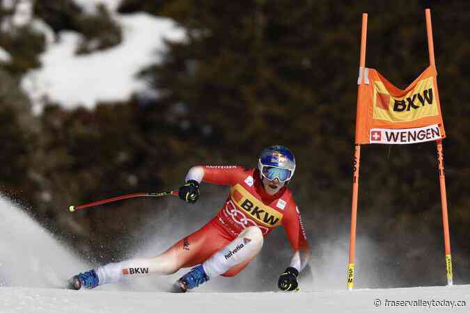 Swiss skier Franjo von Allmen wins home World Cup super-G as Marco Odermatt has rare poor result