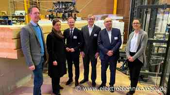 Ein neuartiger Seilroboter baut Mauern und Zwischendecken