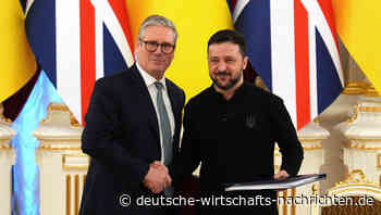 Keir Starmer besucht Ukraine: Sicherheitsabkommen mit Selenskyj unterzeichnet