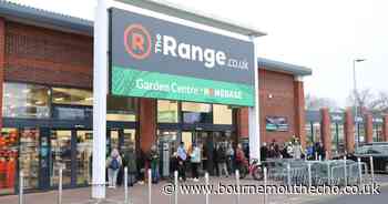 Public queue for opening of new The Range superstore