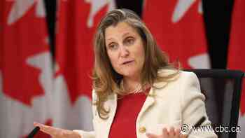 Chrystia Freeland confirms she is running for Liberal leader