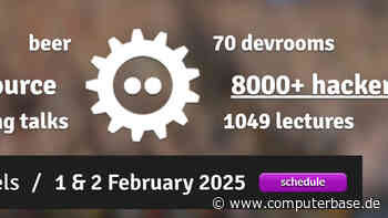 FOSDEM 2025: Entwicklerkonferenz startet am 1. Februar [Notiz]