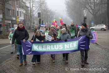 Optocht tegen keerlus trekt honderden actievoerders: “Als buurtbewoner moet je toch een stem hebben?”