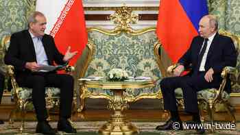Putin sieht "ehrgeizige Ziele": Russland und Iran schließen Partnerschaft für 20 Jahre