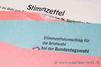 Bundestagswahl: Unterlagen für Briefwahl in Marienmünster beantragen