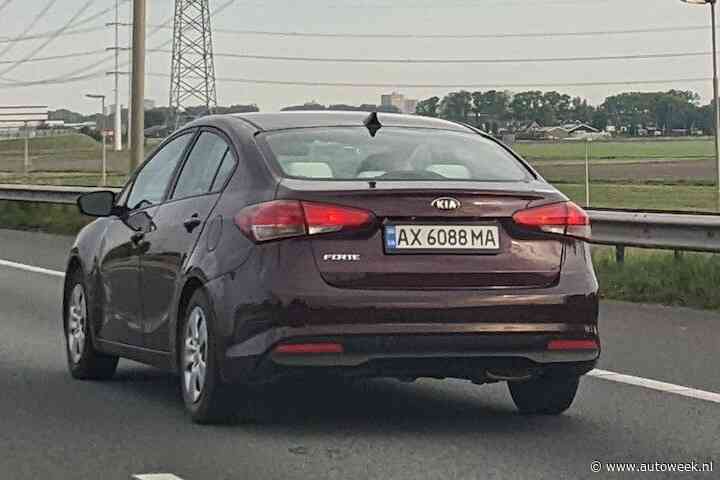 Binnenkort zijn er ineens veel minder Oekraïnse kentekenplaten in Nederland