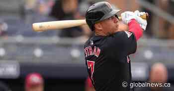 Jays land outfielder Straw in deal with Guardians