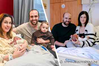 Hasseltse tweelingbroers worden met 26 minuten verschil allebei vader van een dochter