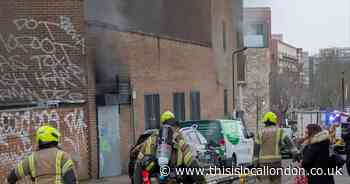 RECAP after dozens of firefighters tackle blaze in Kilburn