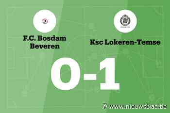 KSC Lokeren-Temse beëindigt de zegereeks van Bosdam Beveren B