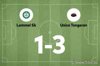 Unico Tongeren maakt tegen Lommel SK einde aan slechte reeks