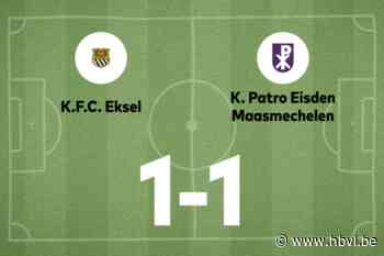 Eksel en Patro Eisden B delen de punten